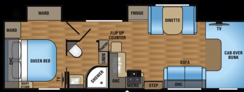 2013 Jayco Greyhawk 31DS